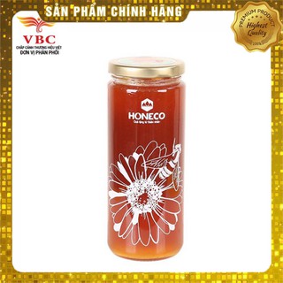 Mật ong rừng, mật ong chanh leo HONECO 600g, chứng nhận ISO 22000:2005