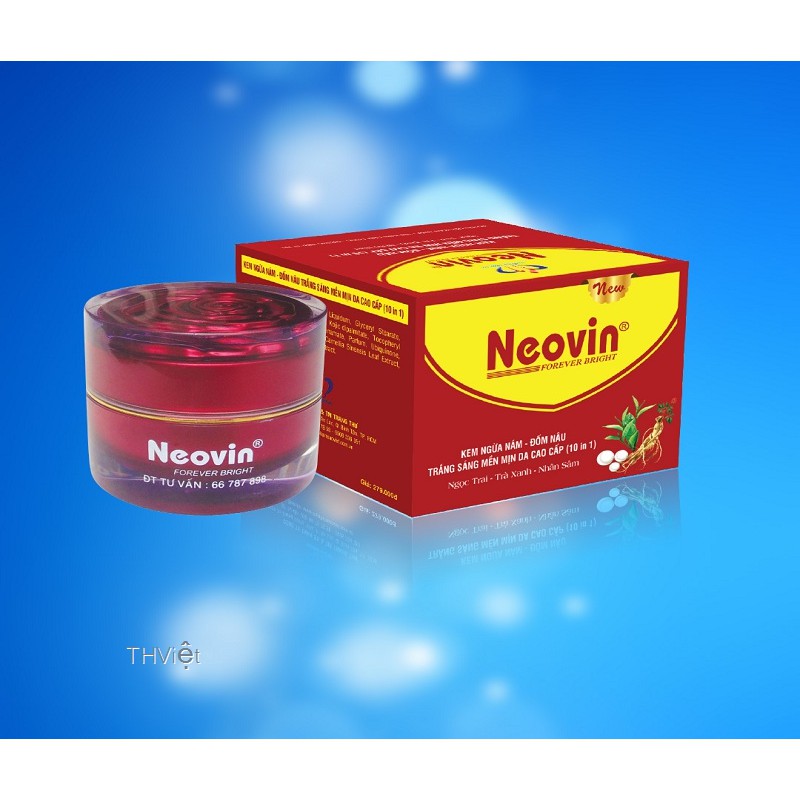 KEM NGỪA NÁM - ĐỐM NÂU - TRẮNG SÁNG MỀM MỊN DA CAO CẤP (10 IN 1) NEOVIN