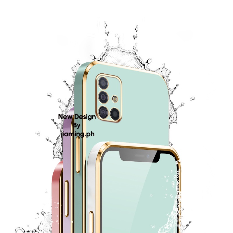 Ốp Điện Thoại Mềm Màu Kẹo Thiết Kế Sang Trọng 2022 Cho Samsung Galaxy A51 A31 A71 4G