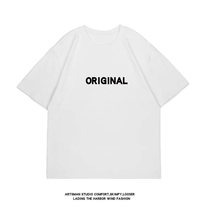 Áo Thun Nam In Chữ M-8XL Phong Cách Hip Hop Năng Động