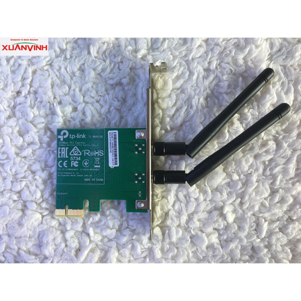 TP-Link Bộ thu Wireless PCI-E 2x WN881N | BigBuy360 - bigbuy360.vn