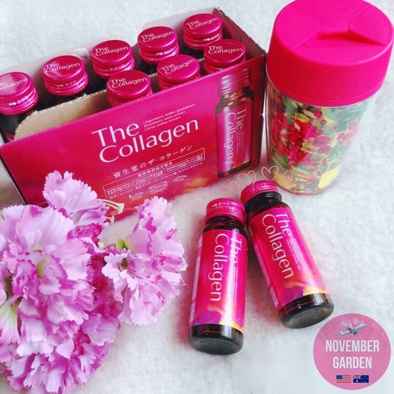 The Collagen Shiseido Nhật Bản hộp 10 chai x 50ml