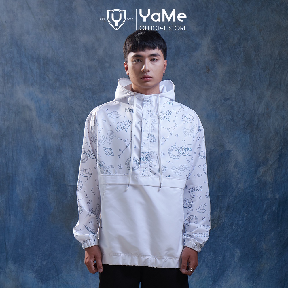 Áo Khoác Hoodie Zipper Nam Nữ Form Rộng Thời Trang Y2010 Ngân Hà Space Ver1 20447 |YaMe|
