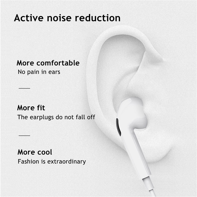 Tai nghe nhét tai có dây jack 3.5mm âm thanh siêu trầm