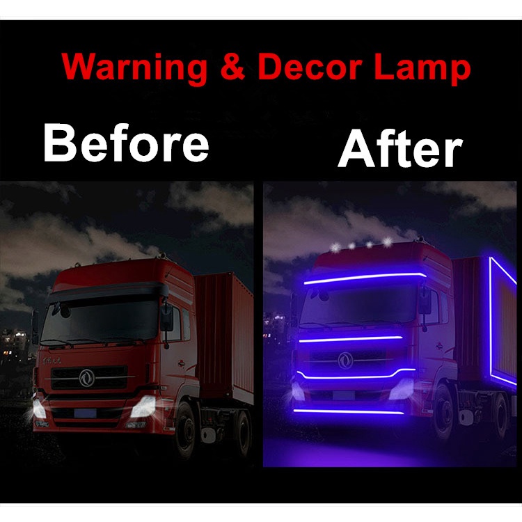 Dây Đèn LED RGB 24V Trang Trí Xe Tải/Xe Tải