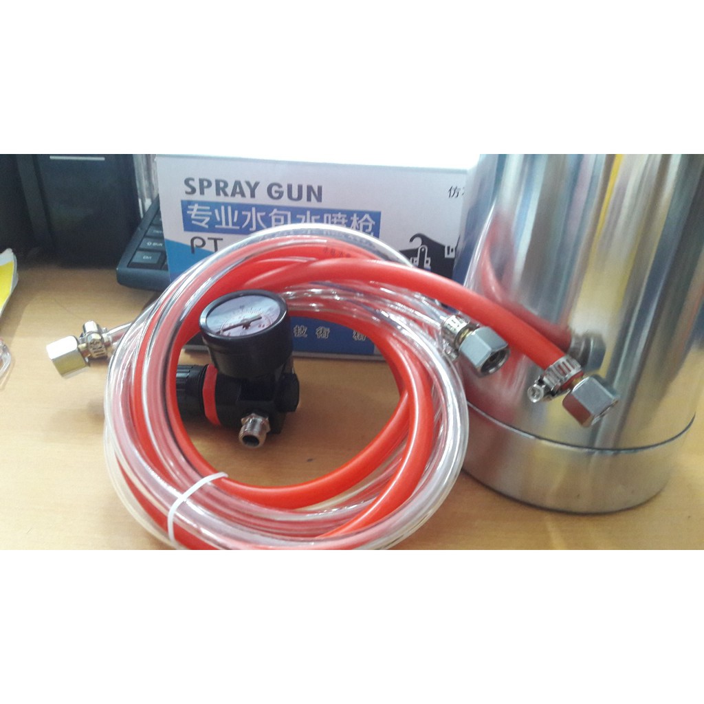 súng phun sơn phun keo w77 bình 2l spray gun