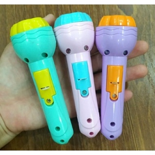 đèn pin chiếu hình 3D loại 80 hình