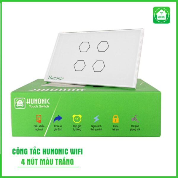 Công Tắc Thông minh Wifi Hunonic