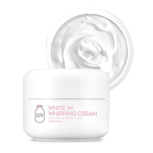 Kem dưỡng da G9 Skin White In Whipping Cream 50g Chính Hãng - Nắp trắng