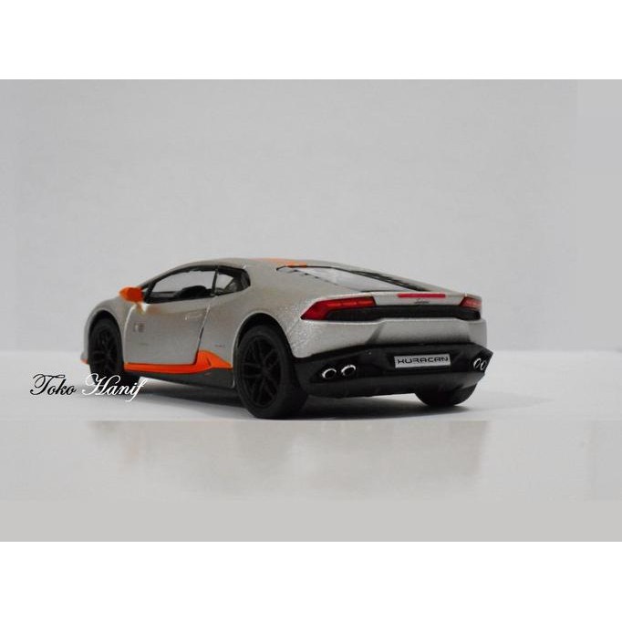 Diecast Miniature Huracan Lp610-4 Avio Silver