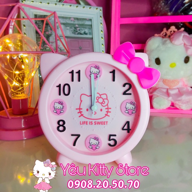 ĐỒNG HỒ BÁO THỨC HELLO KITTY