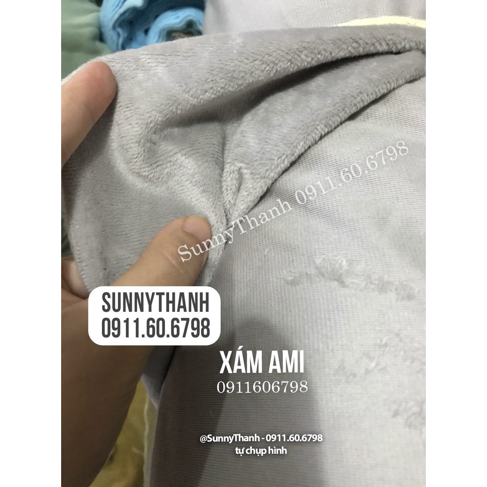 1m*1m6 55k trợ ship Vải may gối ôm mịn may gối ôm, gối năm, may thú bông, vải lông SunnyThanh giá tốt nhất thị trường