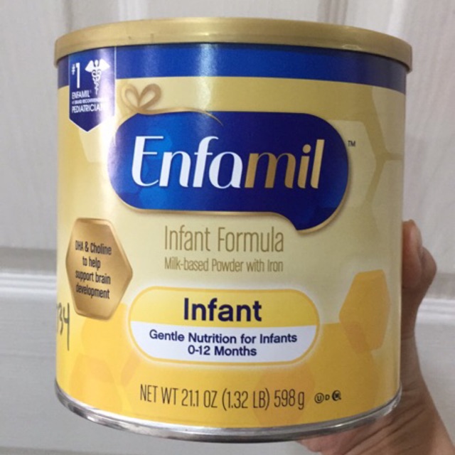 Sữa Enfamil Infant Formula của Mỹ - 598g