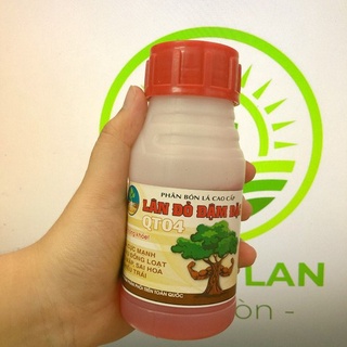 Phân bón lá qt04 250ml lân đỏ đậm đặc qt 04, kích thích ra rễ, bật chồi cực mạnh, giải độc hữu cơ, giải độc thuốc bvtv