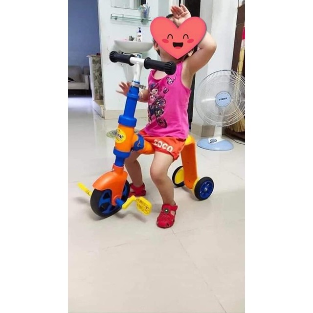 XE TRƯỢT + SCOOTER 3IN1 ABBOTT