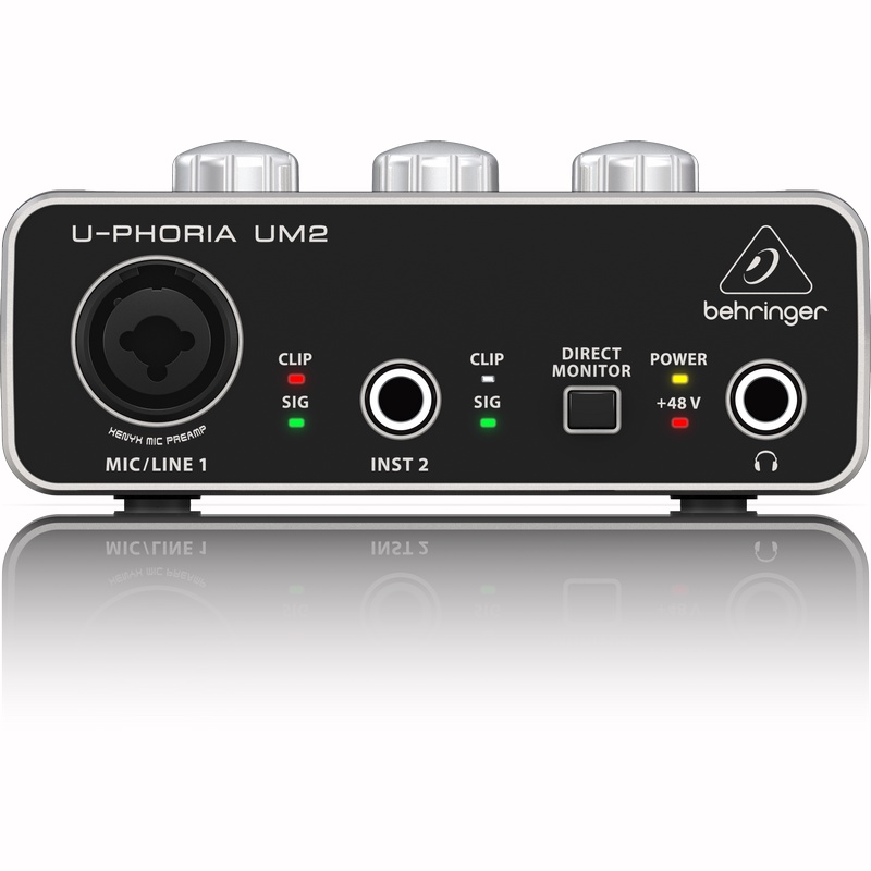 Behringer U-Phoria UM2 - Card Sound USB Thu Âm