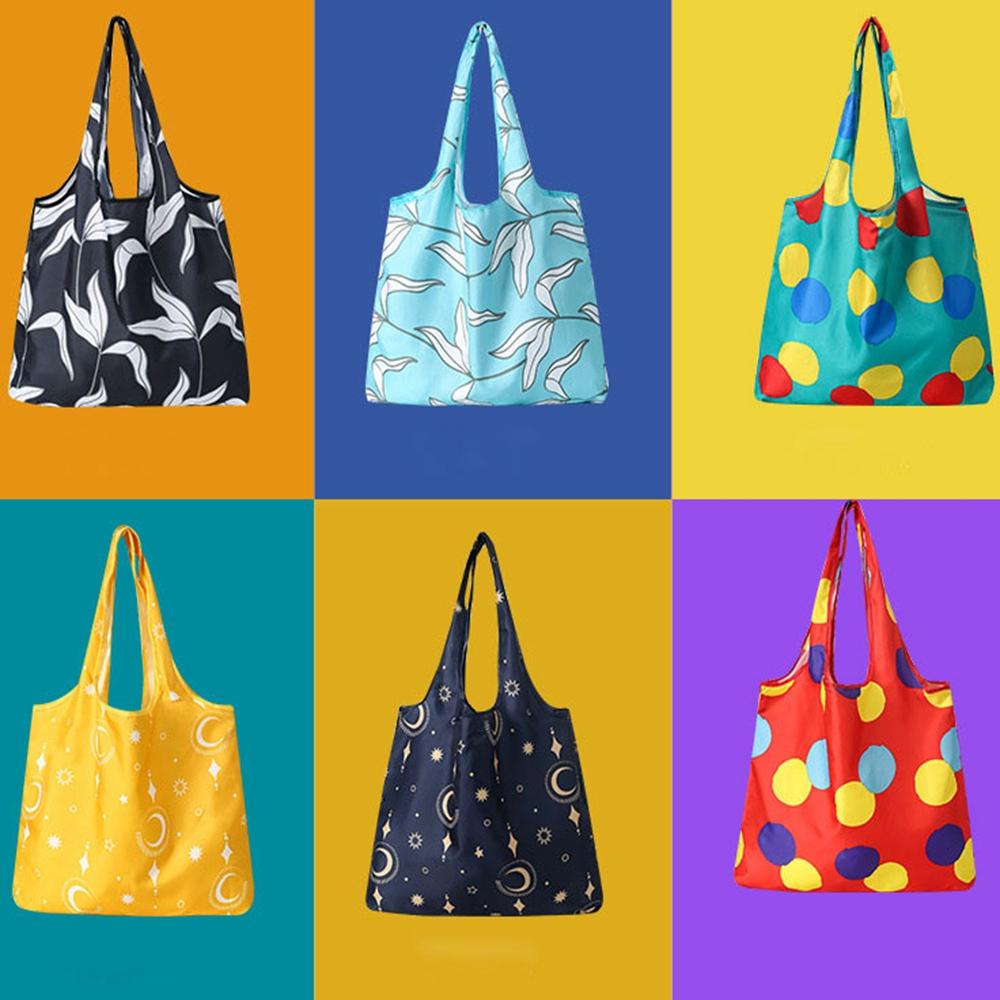 Túi Mua Sắm Polyester Tái Sử Dụng Tiện Lợi