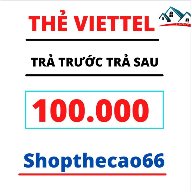Thẻ  Viettel 100k