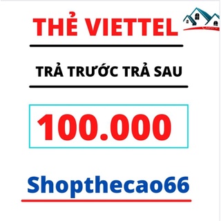 Thẻ  Viettel 100k