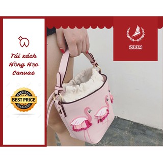 [ZooM] Túi Xách Nữ Hồng Hạc Canvas