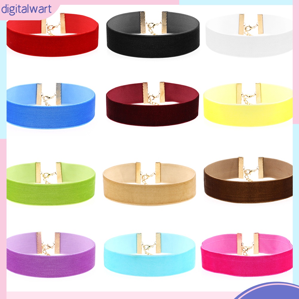 Vòng Cổ Choker Dây Nhung Mềm Thời Trang Nữ Tính