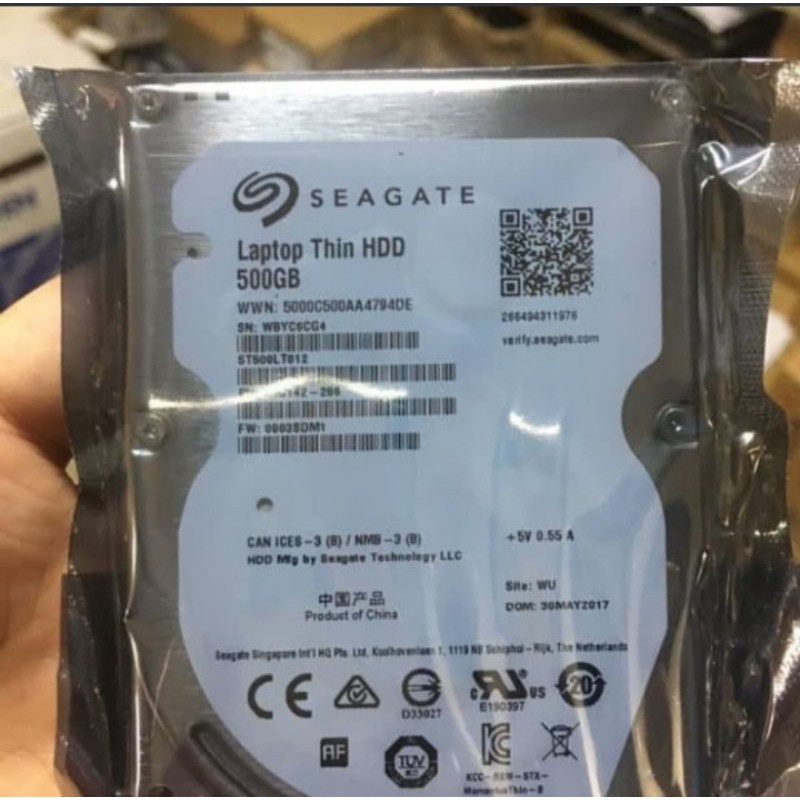 Ổ Cứng Laptop 500gb 2.5 "