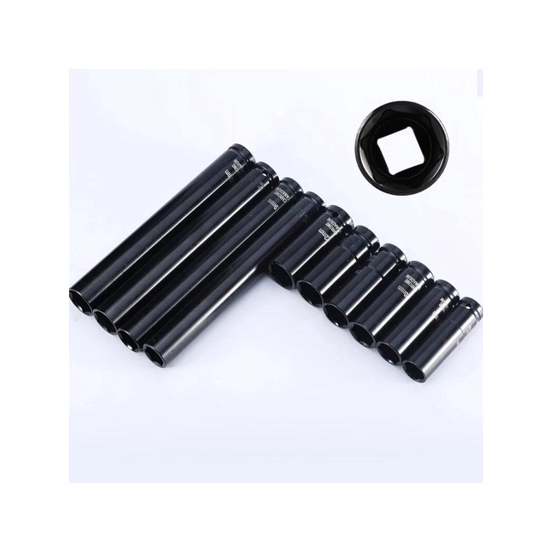 Ổ cắm lục giác màu đen dài 17~24mm 78mm 150mm 200mm chuyên dụng