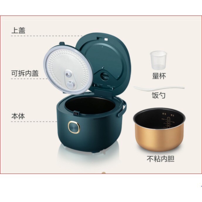 NỒI CƠM ĐA NĂNG 3L BEAR NẤU CƠM,NẤU CHÁO HẦM CANH HẸN GIỜ | BigBuy360 - bigbuy360.vn