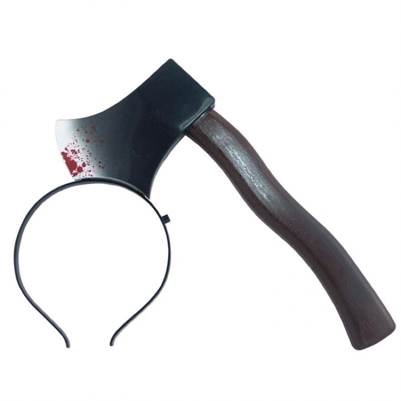 Băng Đô Halloween Hình Rìu Vui Nhộn Hài Hước