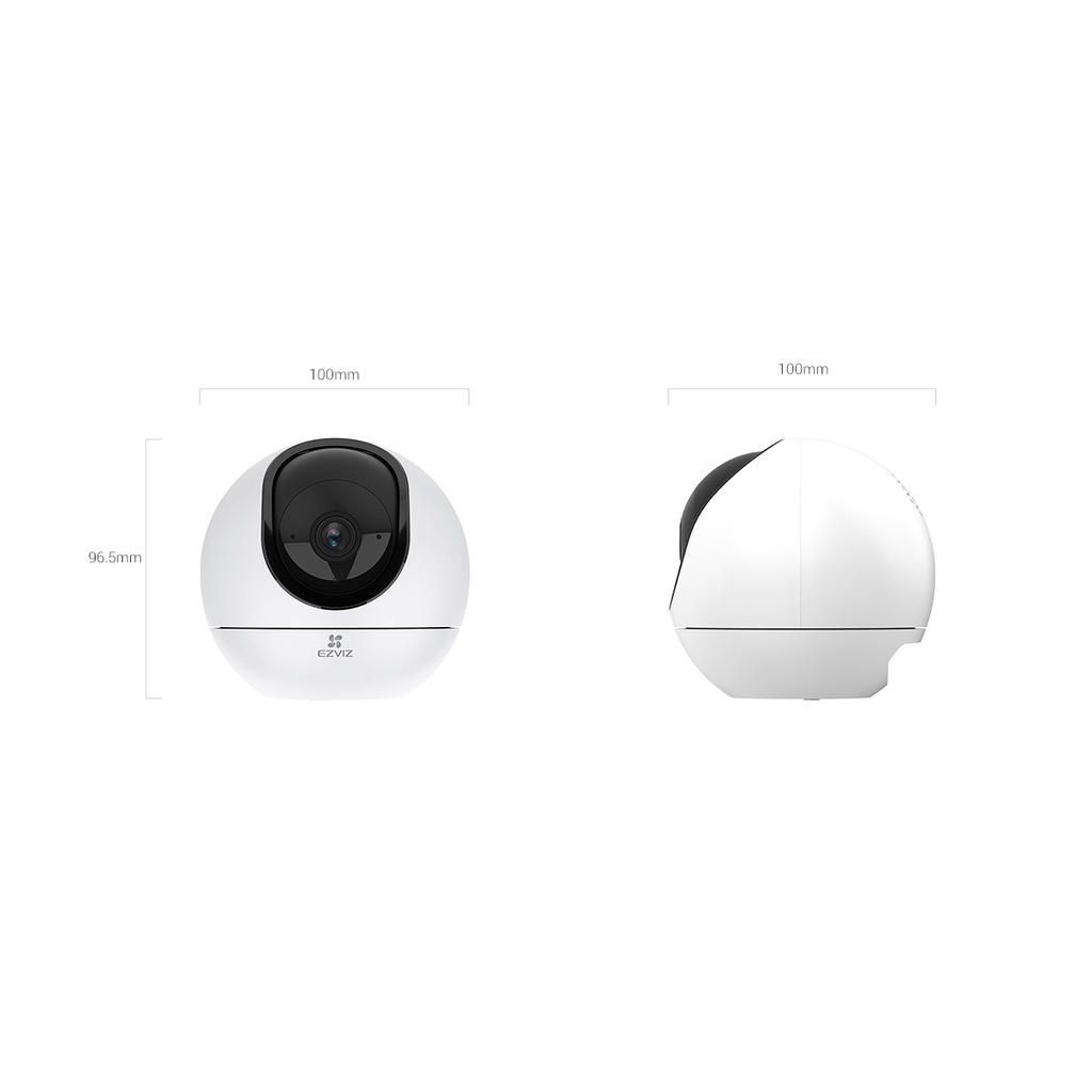 [FREESHIP] Camera Wifi EZVIZ C6 2K 4MP -  Xoay 360 độ - Đàm Thoại 2 Chiều, Điều Khiển Và Nhận Dạng Hành Động Vẫy Tay