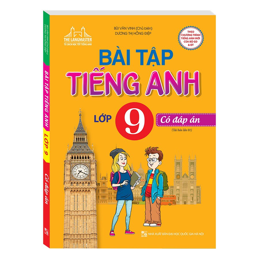 Sách - Bài tập tiếng Anh lớp 9 - Có đáp án (tái bản 01)