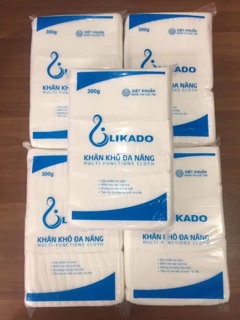 Khăn vải khô đa năng bịch 300g