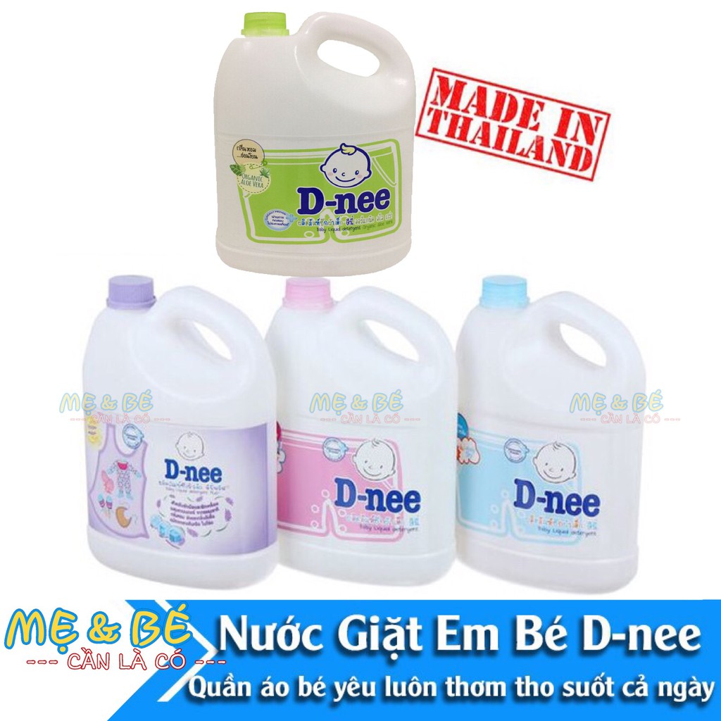 NƯỚC GIẶT DNEE 3LÍT GIẶT XẢ 2IN1 THÁI LAN