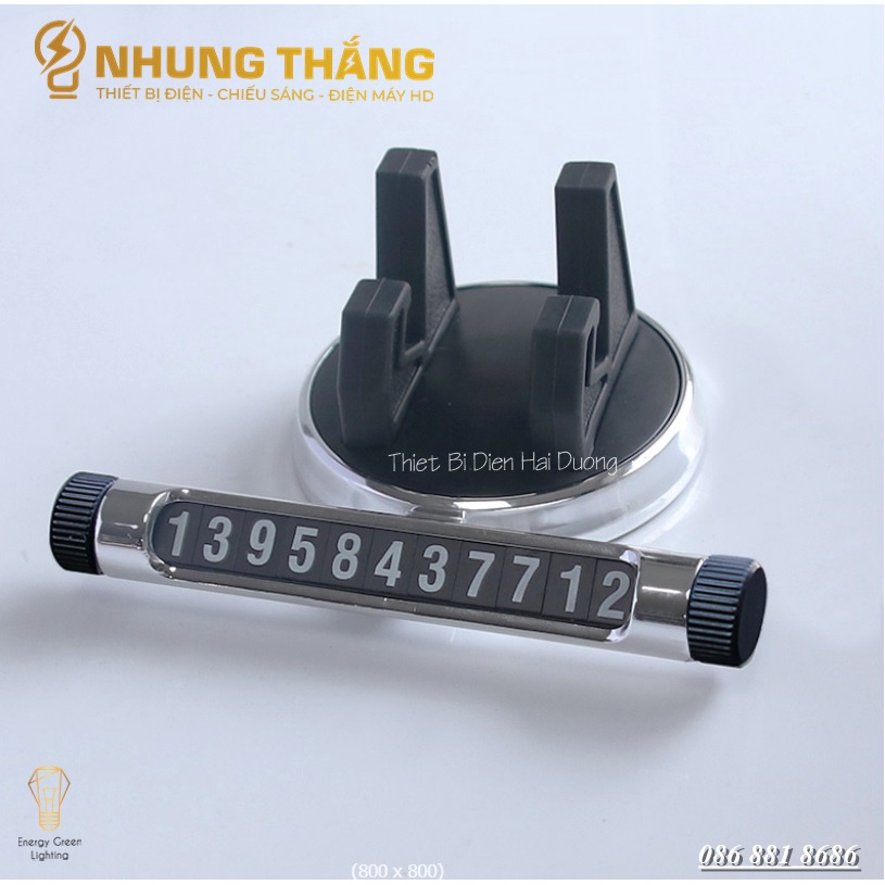 Giá Đỡ Điện Thoại Trên Ô tô XY-S001 Hiện Số điện thoại - Xoay 360 Độ, Chống Rung - Tặng 1 Thanh Làm Thơm Ô tô