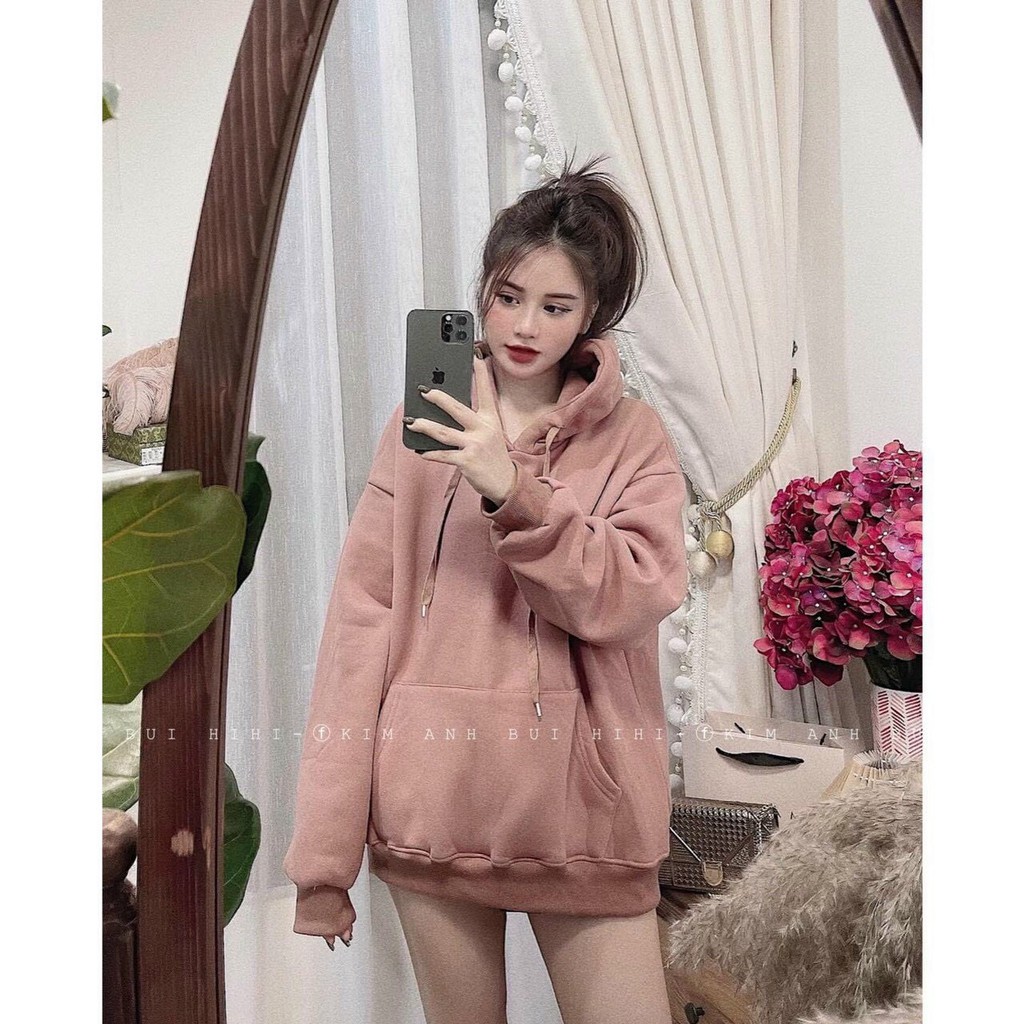 Áo nỉ hoodie trơn và nỉ hình chó. Áo nỉ đôi in hình chất nỉ dày đẹp hàng bán shop/ thoitrangsvtn