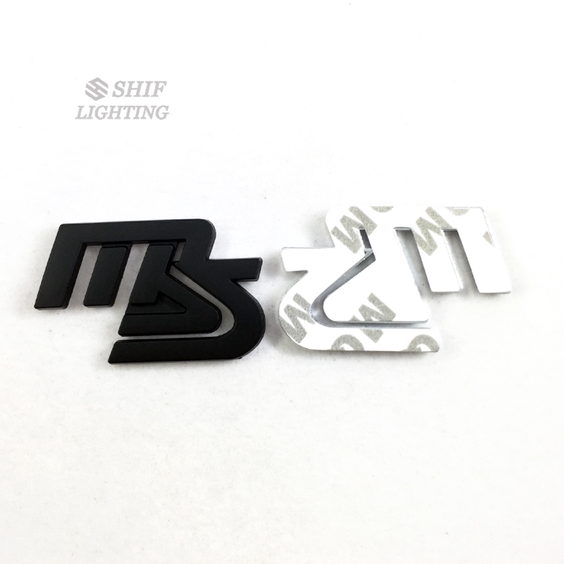 Sticker bằng kim loại họa tiết chữ MAZDASPEED MS dành cho xe hơi MAZDA