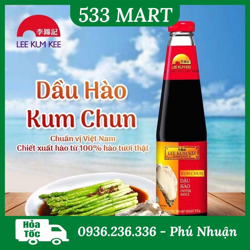 Dầu hào Lee Kum Kee Kum Chun chai 255g/ 510g
