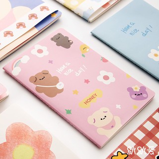 Set 3 Sổ tay 3 size A6 ~ A5 ~ B5 siêu đáng yêu