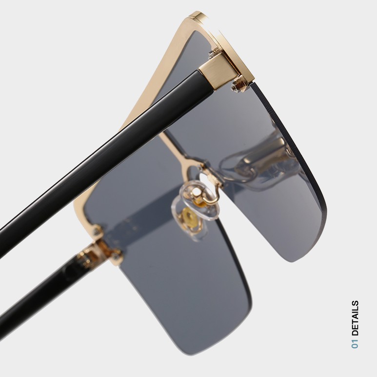 Kính mát gọng kim loại thời trang cho nữ