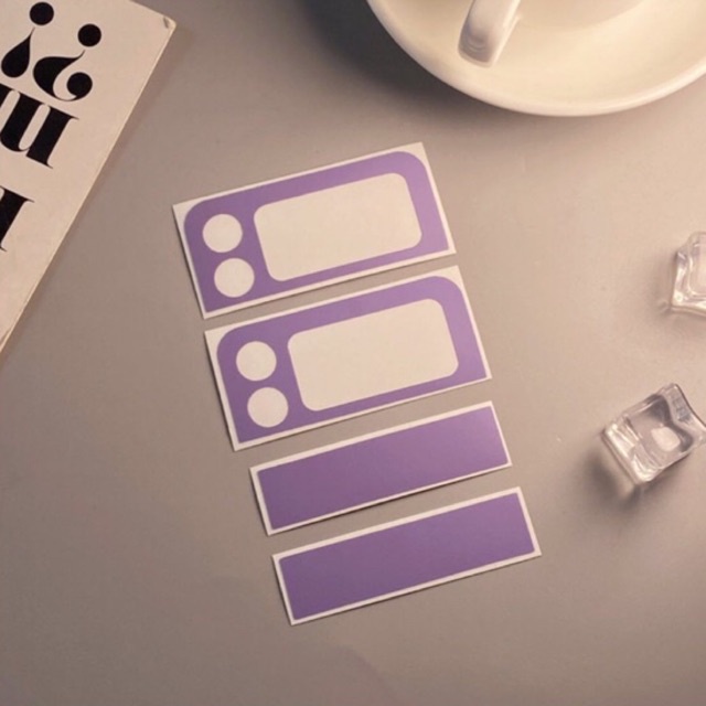 [Sẵn] Set dán decal màu trang trí màn hình ngoài và bản lề điện thoại Samsung Z Flip 3 Flip 4 Flip4 ZFlip4 Flip3 ZFlip3