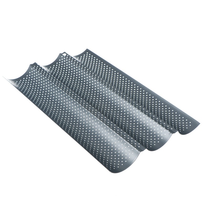 Khuôn Nướng Bánh Mì Pháp Bằng Thép Carbon Chống Dính