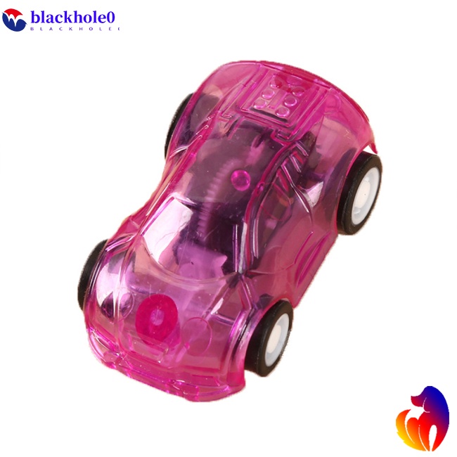 Đồ Chơi Xe Hơi Mini Kéo Sau Màu Kẹo Trong Suốt Vintage Dành Cho Trẻ Em