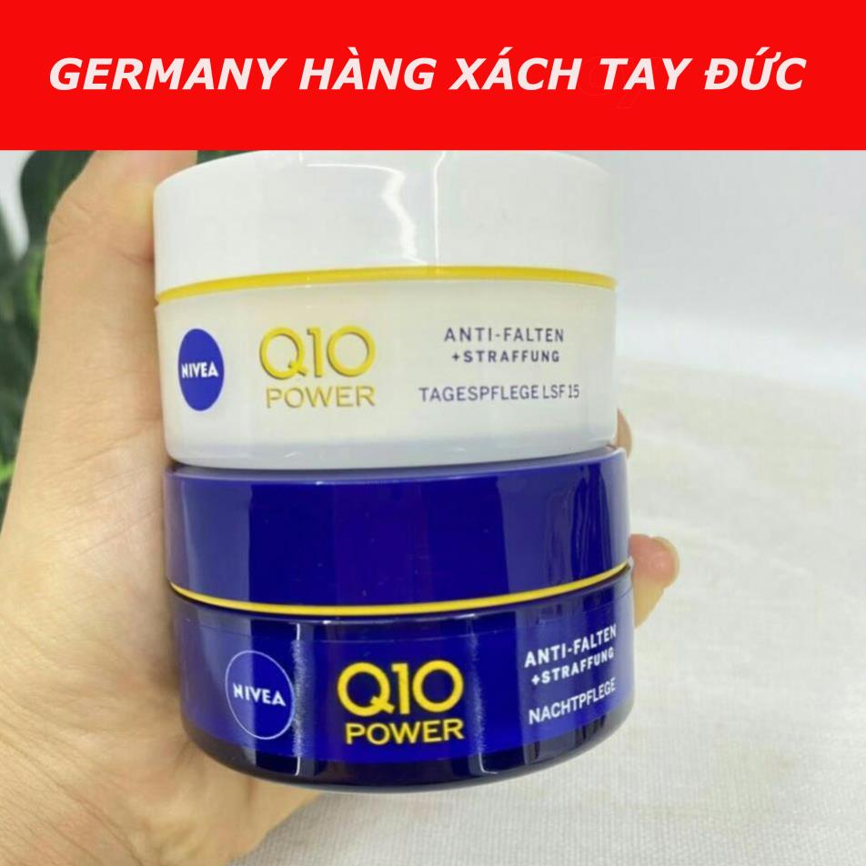 Cặp kem dưỡng da ngày đêm Nivea Q10 Power 50ml của Đức dưỡng da chuyên sâu, chống lão hóa. Myphamlucy