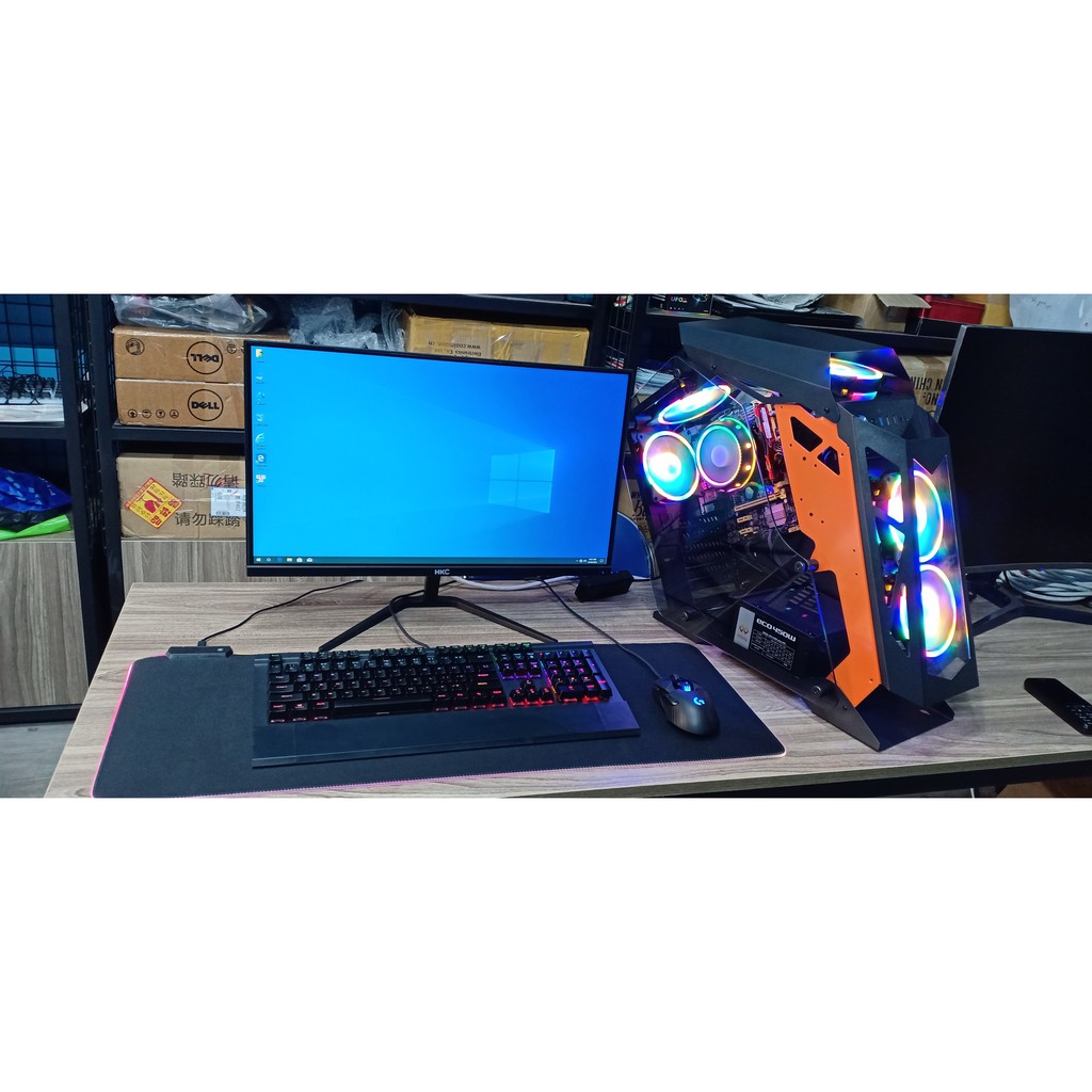 Bộ Máy tính chip ryzen 7 3700x main x570 plus ram 16G màn hình 24inch | BigBuy360 - bigbuy360.vn