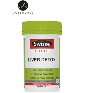 Viên thải độc gan liver detox swisse úc, 60v/ 120v/ 200v