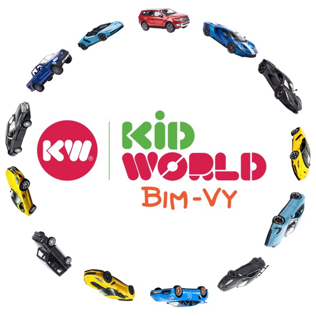Kid World Bim Vy - Xe mô hình.