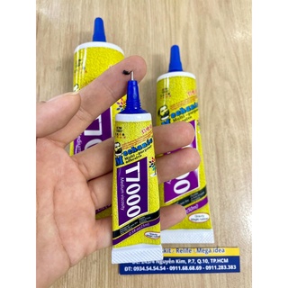Keo dán đa năng T7000 Mechanic dán ron, lưng, màn hình, benzen / chất keo màu đen