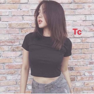 Áo Thun Croptop Nữ Form Dứoi 55kg