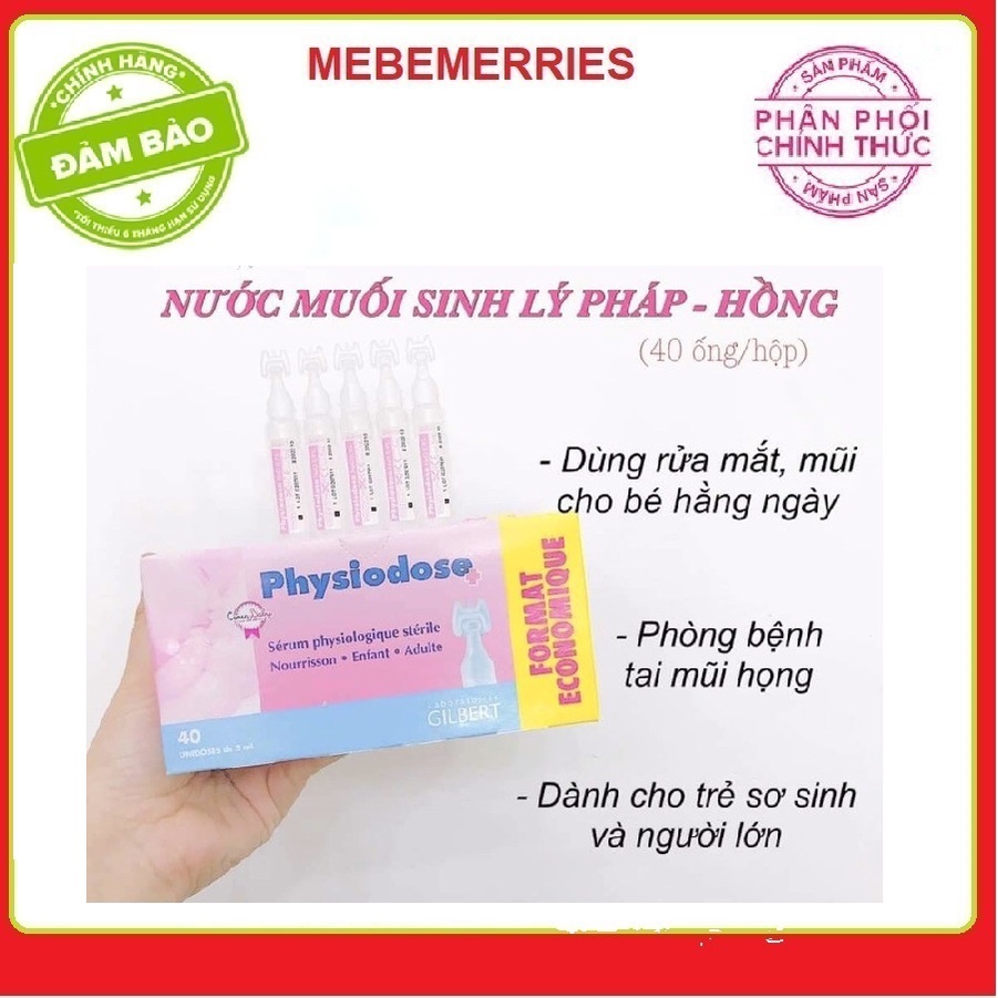 NƯỚC MUỐI SINH LÝ PHÁP PHYSIODOSE