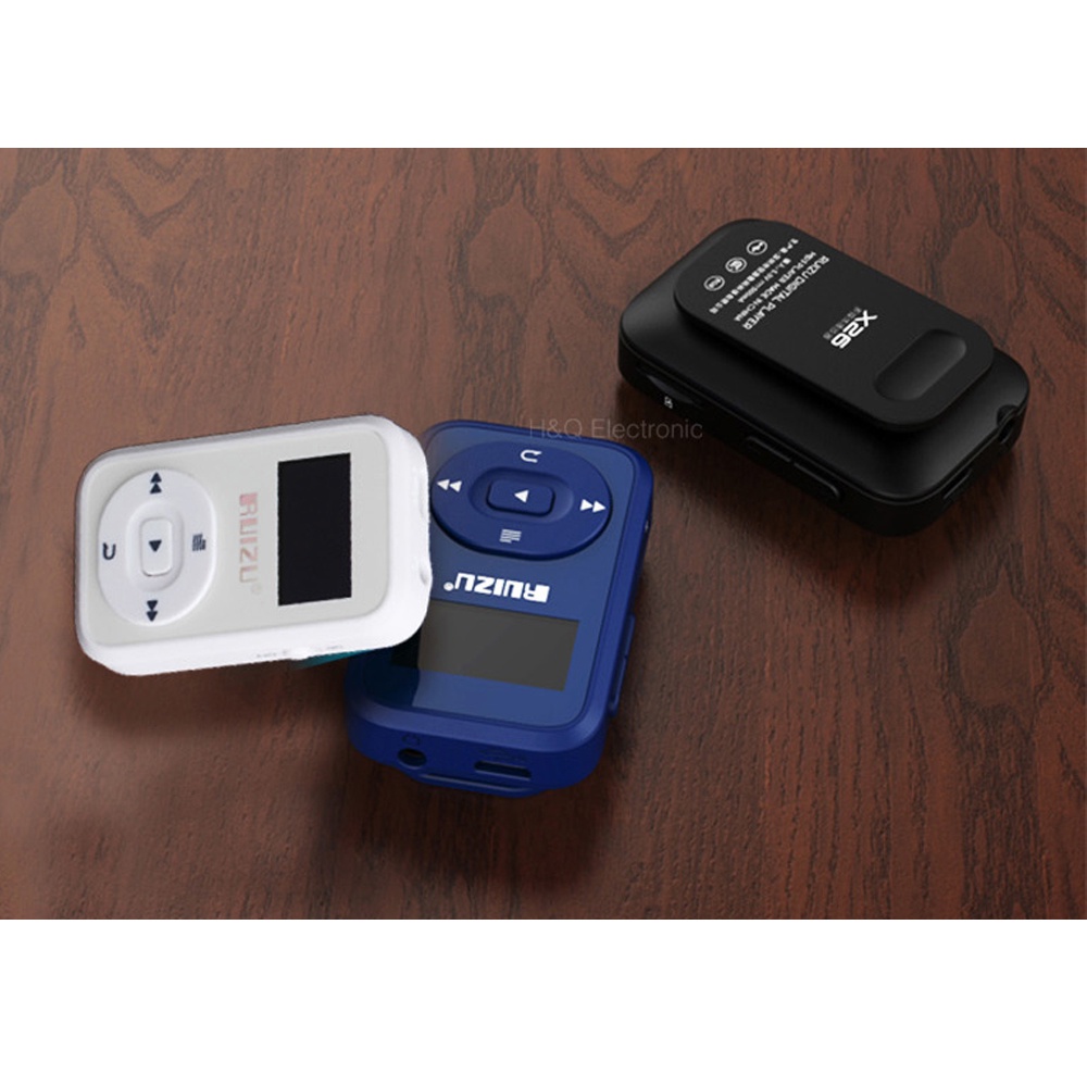 Máy Nghe Nhạc MP3 FAAEAL RUIZU X26 8GB Kết Nối Bluetooth Có Đài FM Hỗ Trợ Thẻ Nhớ TF